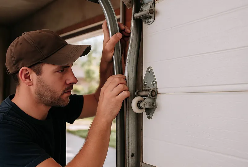 Garage Door Spring Repair in Belleview
