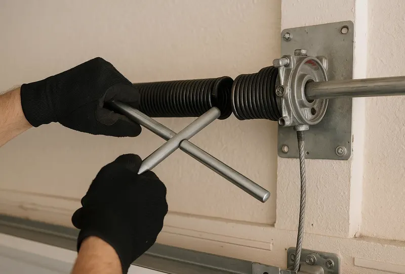 Off Track Door Repair in Belleview